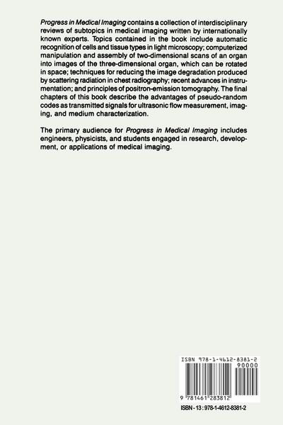 Produktbild: Progress in Medical Imaging
