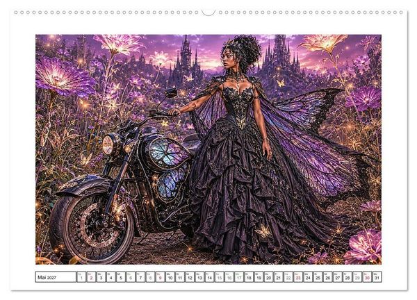 Produktbild: Nachtreiterinnen (Wandkalender 2027 DIN A2 quer), CALVENDO Monatskalender