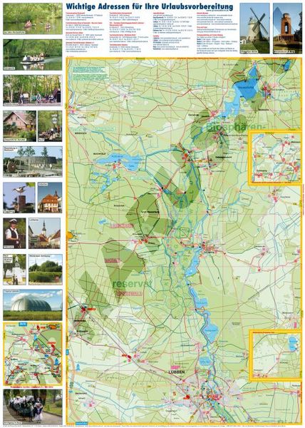 Produktbild: Pharus-Plan Spreewald 1:40000