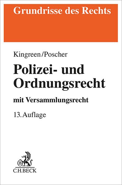 Produktbild: Grundrisse des Rechts / Polizei- und Ordnungsrecht