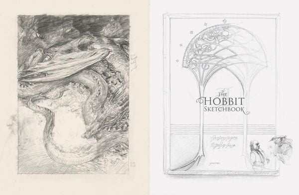 Produktbild: The Hobbit Sketchbook