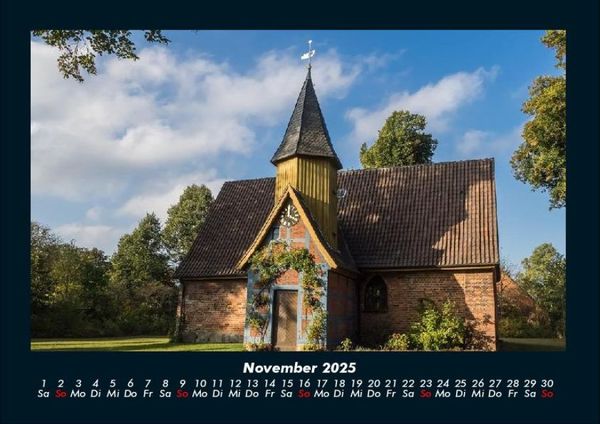 Produktbild: Landschaftskalender 2025 Fotokalender DIN A4
