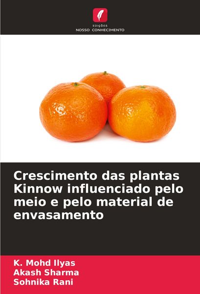 Produktbild: Crescimento das plantas Kinnow influenciado pelo meio e pelo material de envasamento