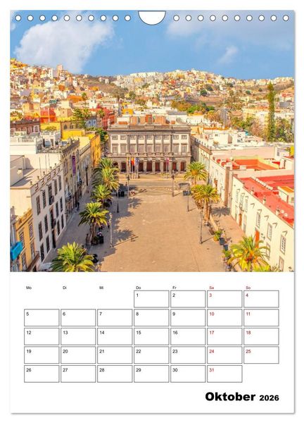 Produktbild: Las Palmas - ein traumhaftes Reiseziel (Wandkalender 2026 DIN A4 hoch), CALVENDO Monatskalender