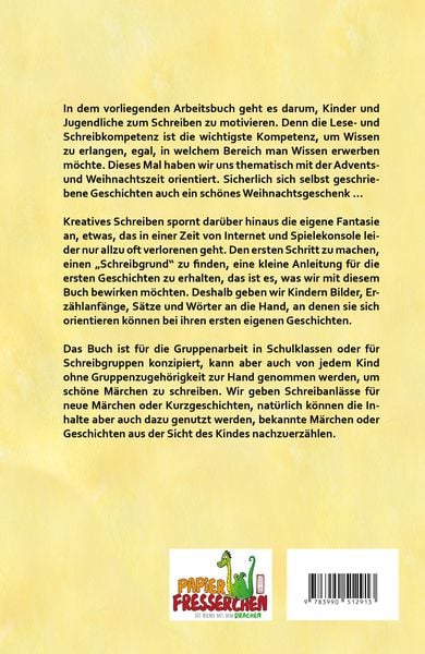 Produktbild: Kreatives Schreiben f&uuml;r Kinder: Weihnachtszeit