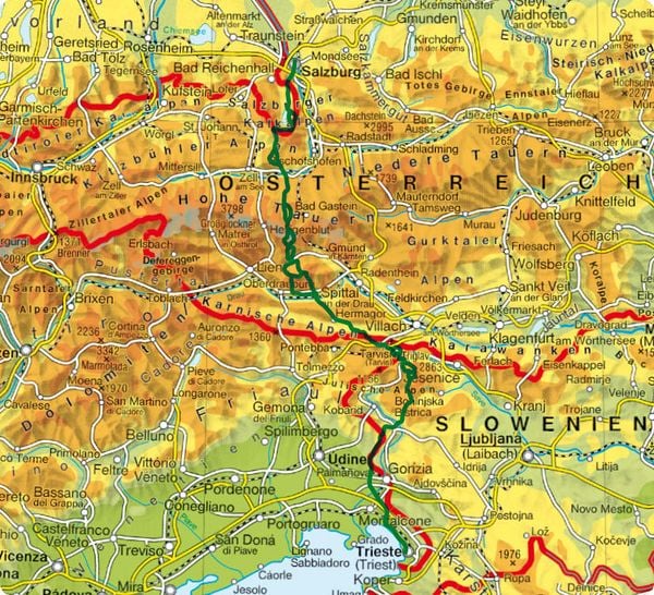 Produktbild: ROTHER Wanderf&uuml;hrer Alpen&uuml;berquerung Salzburg - Triest
