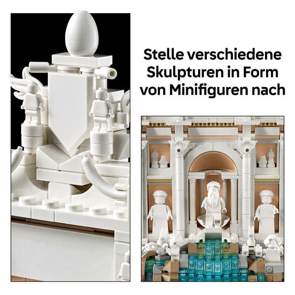 Produktbild: LEGO Architecture Trevi-Brunnen - Modell f&uuml;r Erwachsene 21062