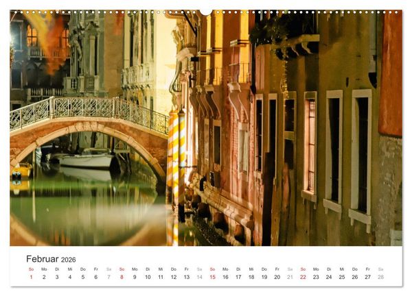 Produktbild: Das stille Venedig (Wandkalender 2026 DIN A2 quer), CALVENDO Monatskalender