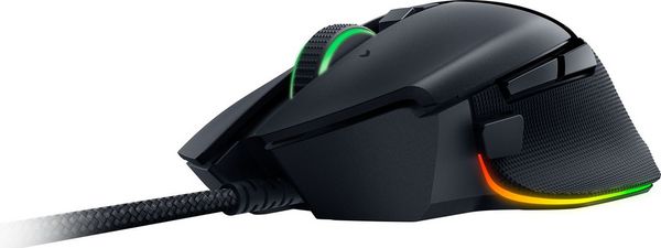 Produktbild: RAZER Basilisk V3 Ergonomische Gaming-Maus Kabelgebunden Optisch Schwarz 11 Tasten 26000 dpi Beleuchtet, Ergonomisch