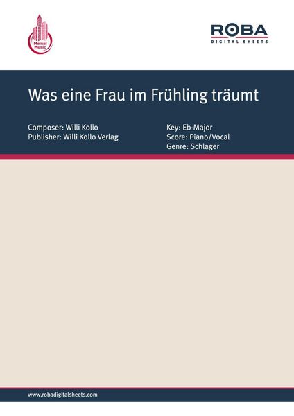 Produktbild: Was eine Frau im Fr&uuml;hling tr&auml;umt