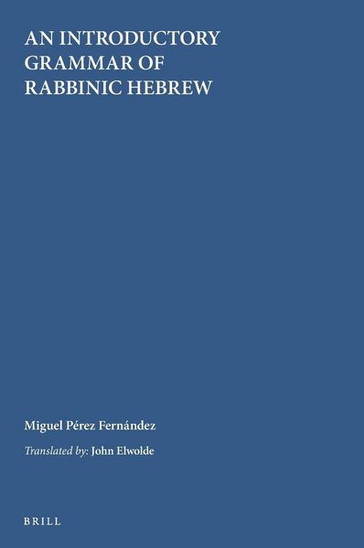 Produktbild: An Introductory Grammar of Rabbinic Hebrew