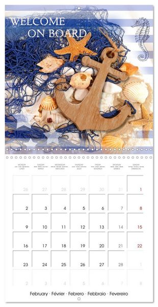 Produktbild: Life is better at the sea (Wall Calendar 2026 12 &times; 12 Inch) CALVENDO 12 Month Wall Calendar