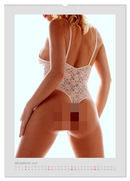 Produktbild: Fesses allemandes nues (Calendrier mural 2027 DIN A2 horizontal), CALVENDO calendrier mensuel