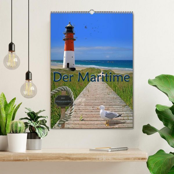 Produktbild: Der Maritime aus Mausopardia (Wandkalender 2026 DIN A2 hoch), CALVENDO Monatskalender