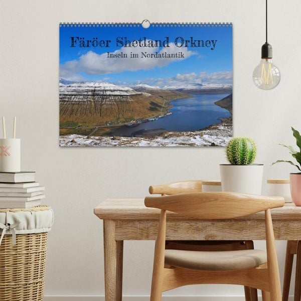 Produktbild: F&auml;r&ouml;er, Shetland, Orkney - Inseln im Nordatlantik (Wandkalender 2026 DIN A3 quer), CALVENDO Monatskalender