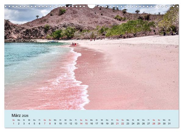 Produktbild: Indonesien - Die kleinen Sundainseln (Wandkalender 2026 DIN A3 quer), CALVENDO Monatskalender