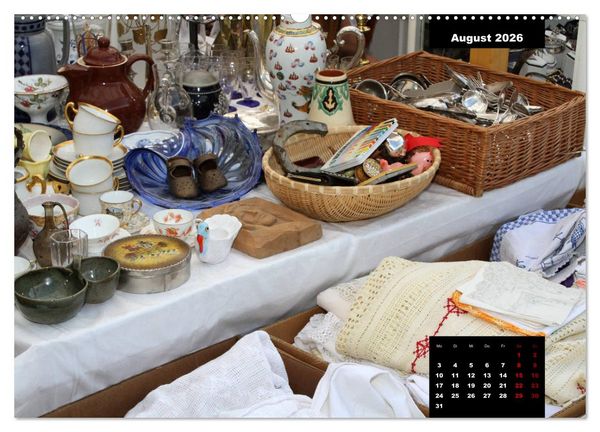 Produktbild: Tr&ouml;del, Flohmarkt & Antikes (Wandkalender 2026 DIN A2 quer), CALVENDO Monatskalender