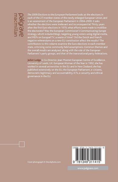 Produktbild: The 2009 Elections to the European Parliament