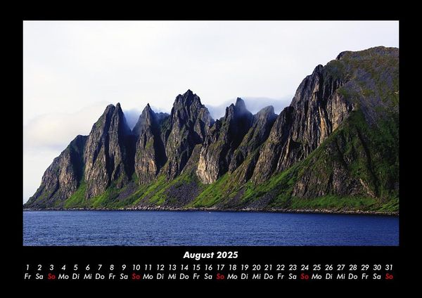 Produktbild: Bergige Welten 2025 Fotokalender DIN A3