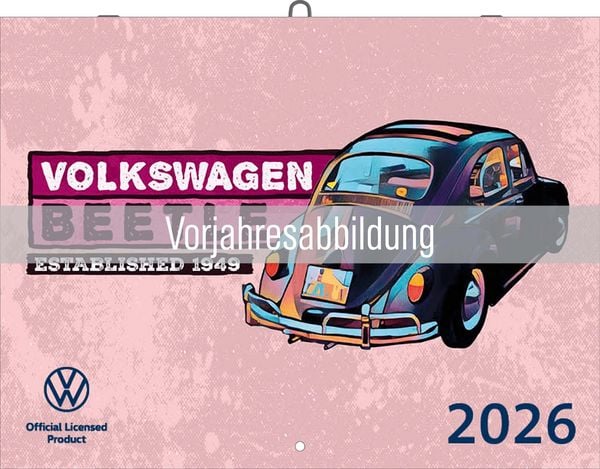 Produktbild: VW Brosch&uuml;renkalender Illustrationen 2027