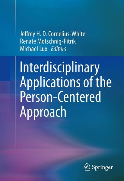 Produktbild: Interdisciplinary Applications of the Person-Centered Approach