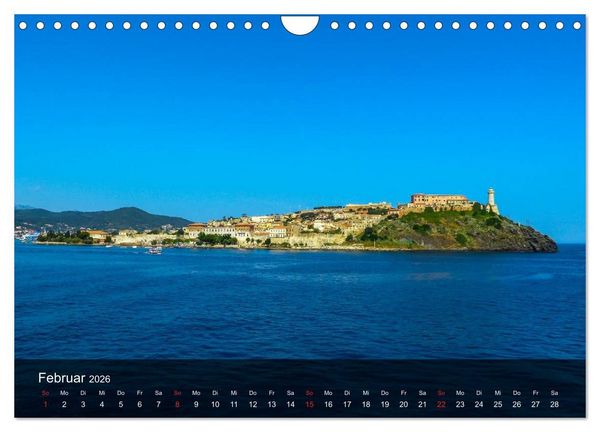 Produktbild: Zauberhaftes Elba (Wandkalender 2026 DIN A4 quer), CALVENDO Monatskalender