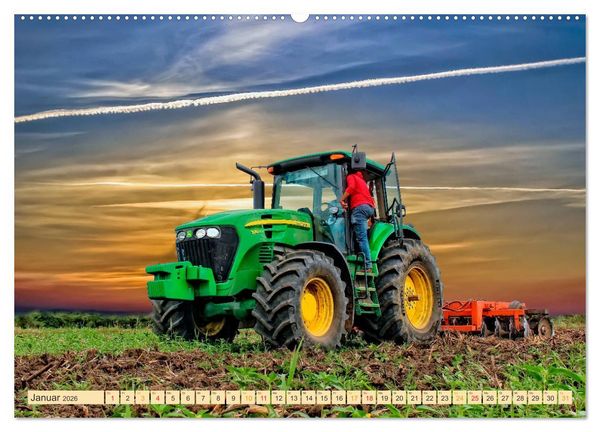 Produktbild: Landwirtschaft - Hightech und Handarbeit (hochwertiger Premium Wandkalender 2026 DIN A2 quer), Kunstdruck in Hochglanz