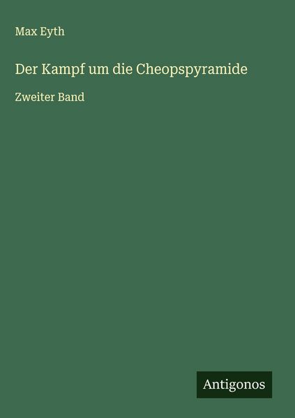 Produktbild: Der Kampf um die Cheopspyramide
