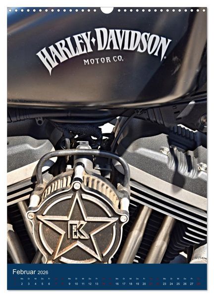Produktbild: Mein Motorradkalender (Wandkalender 2026 DIN A3 hoch), CALVENDO Monatskalender