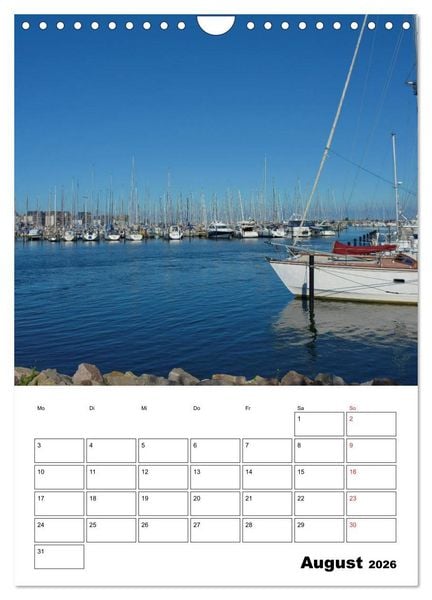 Produktbild: Marina Heiligenhafen (Wandkalender 2026 DIN A4 hoch), CALVENDO Monatskalender