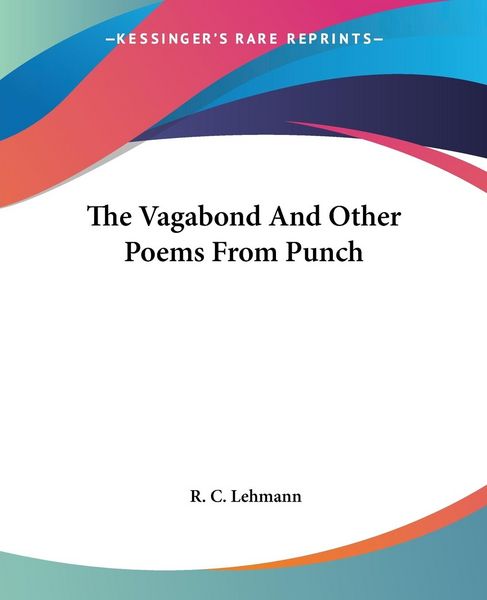 Produktbild: Lehmann, R: Vagabond And Other Poems From Punch