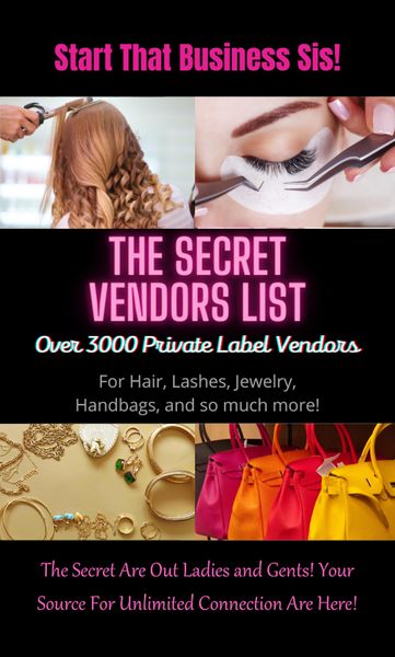 Produktbild: The Secret Vendors List