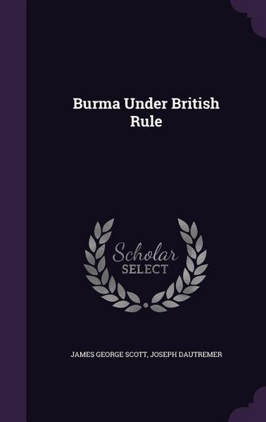 Produktbild: Burma Under British Rule