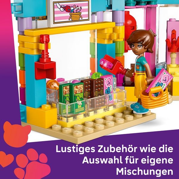 Produktbild: LEGO Friends 42649 Heartlake City S&uuml;&szlig;warenladen, Spielzeug mit Figuren