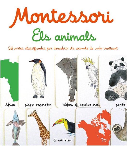 Produktbild: Montessori. Els animals