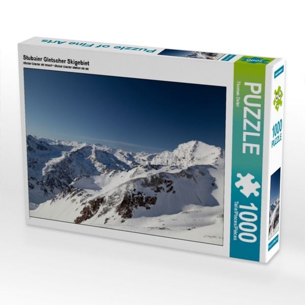 Produktbild: Stubaier Gletscher Skigebiet (Puzzle)