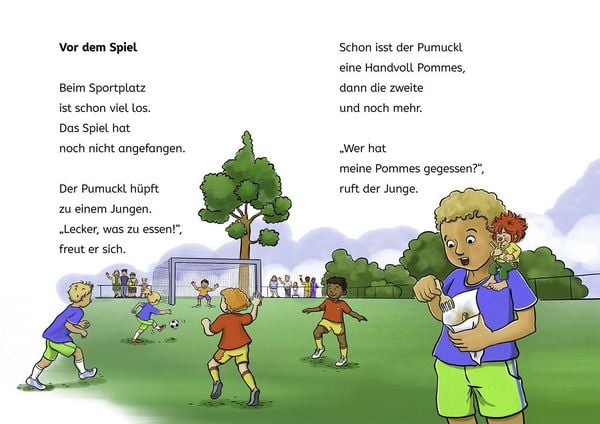Produktbild: Pumuckl, B&uuml;cherhelden 1. Klasse, Pumuckl spielt Fu&szlig;ball