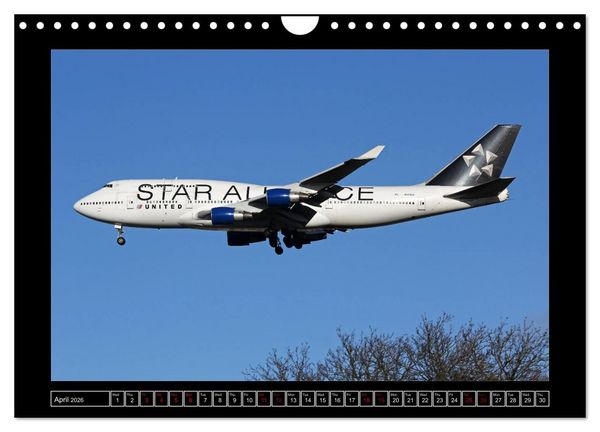 Produktbild: 747 Queen of the Skies (Wall Calendar 2026 DIN A4 landscape), CALVENDO 12 Month Wall Calendar