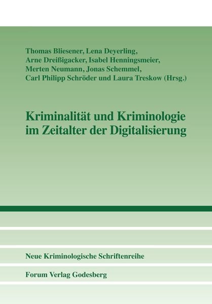 Produktbild: Kriminalit&auml;t und Kriminologie im Zeitalter der Digitalisierung