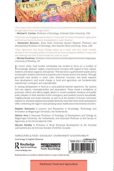Produktbild: Food, Agriculture and Social Change