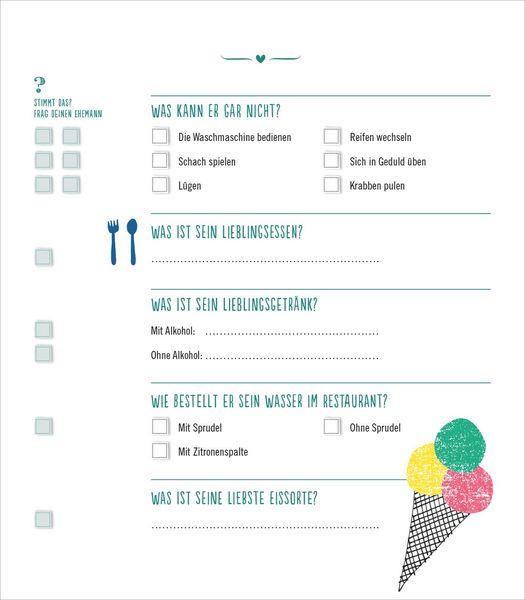 Produktbild: Das ultimative Ehequiz
