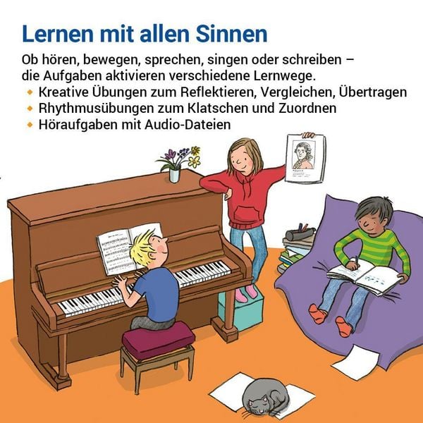 Produktbild: Das &Uuml;bungsheft Musik 3/4