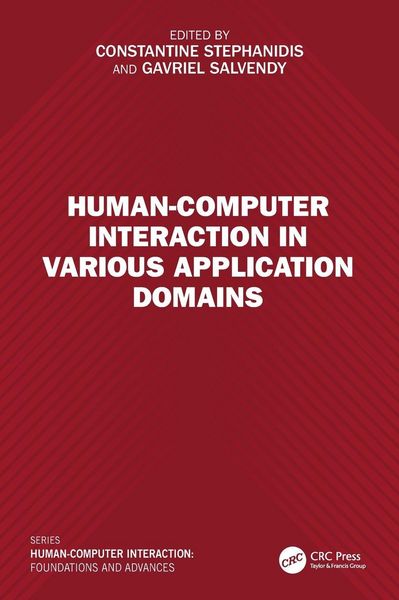 Produktbild: Human-Computer Interaction in Various Application Domains