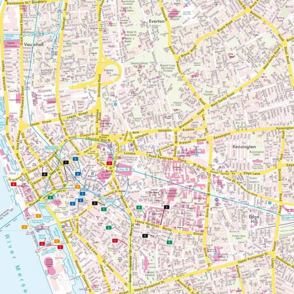 Produktbild: Liverpool, City Pocket, Stadtplan 1:10.000