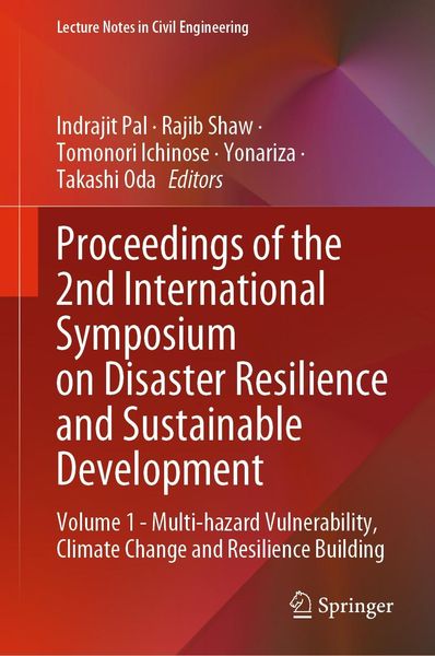Produktbild: Proceedings of the 2nd International Symposium on Disaster Resilience and Sustainable Development