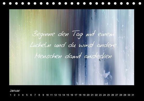 Produktbild: Monatsspr&uuml;che (Tischkalender immerw&auml;hrend DIN A5 quer)