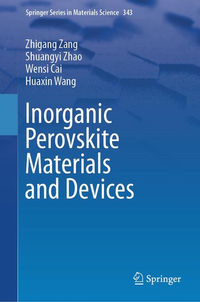 Produktbild: Inorganic Perovskite Materials and Devices