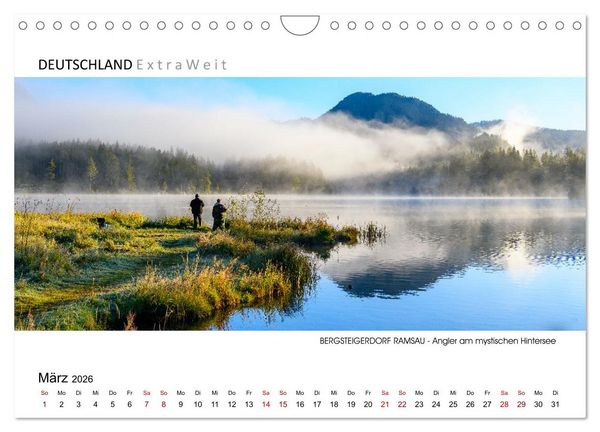 Produktbild: Bergsteigerdorf RAMSAU - Juwel im Berchtesgadener Land (Wandkalender 2026 DIN A4 quer), CALVENDO Monatskalender
