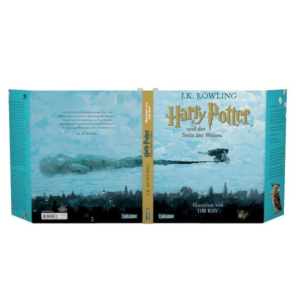 Produktbild: Harry Potter und der Stein der Weisen (farbig illustrierte Schmuckausgabe)