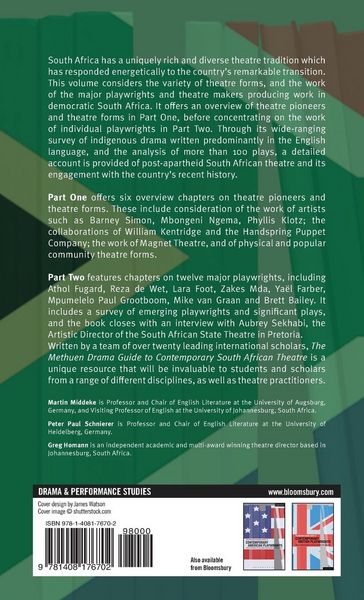 Produktbild: The Methuen Drama Guide to Contemporary South African Theatre